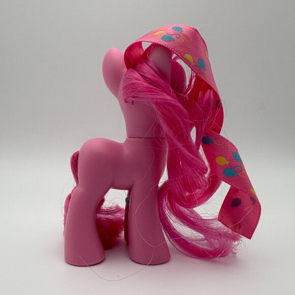 My Little Pony (MLP) Pinkie Pie 2010 G4 Brushable w/ Ribbon 2010 (SKU: 369TO) - Picture 2 of 6
